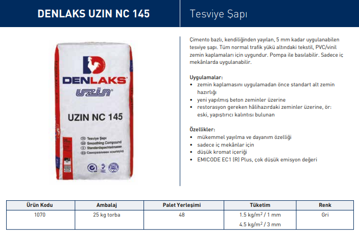 uzin nc 145 tds